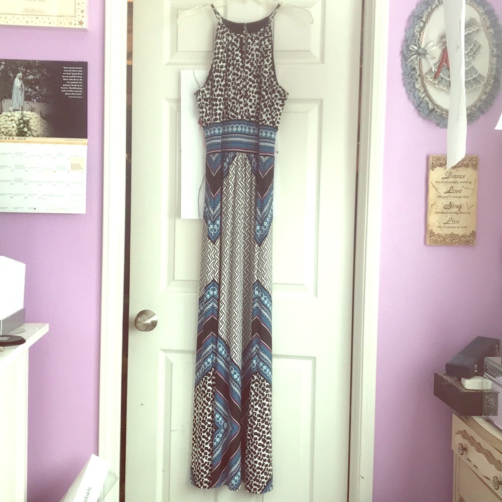 Multicolor maxi dress